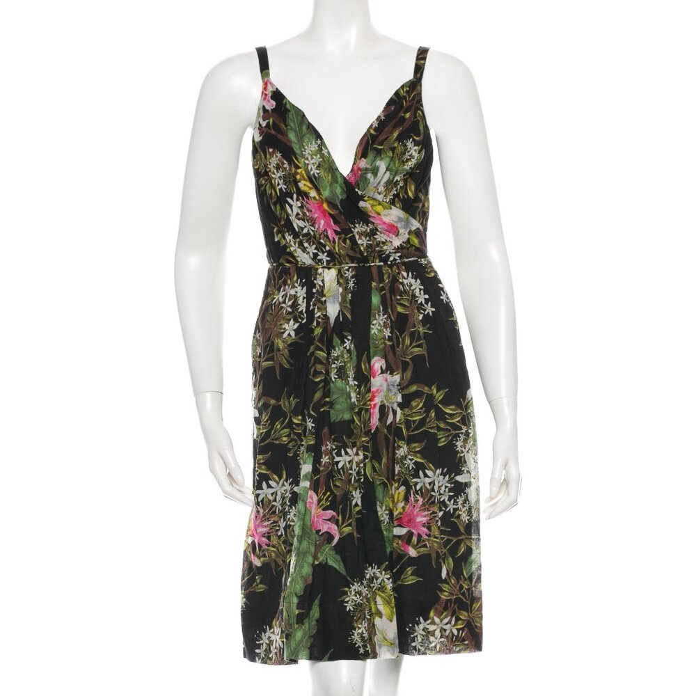 Étoile Isabel Marant Floral Print Knee-Length Dress S